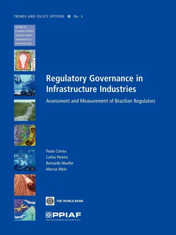 Cover of Regulatory Governance in Infrastructure Industries