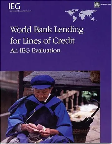 Cover of World Bank Lending for Lines of Credit