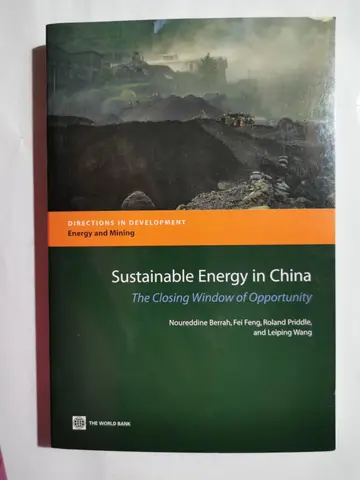 Cover of Sustainable Energy in China