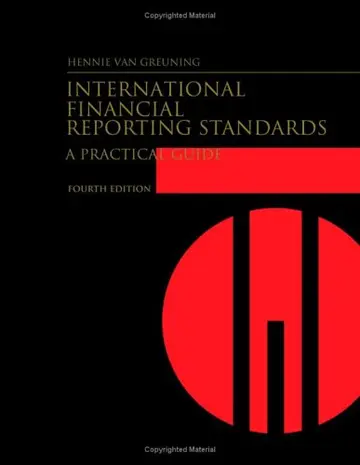 Cover of International Financial Reporting Standards