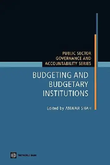 Cover of Budgeting and Budgetary Institutions