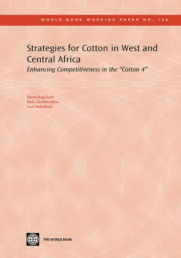 Cover of Strategies for Cotton in West and Central Africa