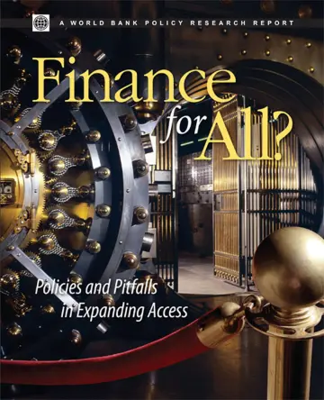 Cover of Finance for All?