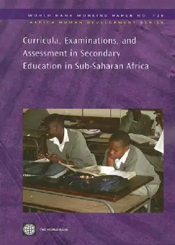 Cover of Curricula, Examinations, and Assessment in Secondary Education in Sub-Saharan Africa