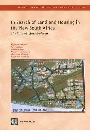 Cover of In Search of Land and Housing in the New South Africa