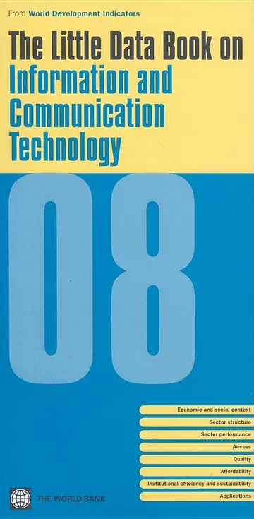 Cover of The Little Data Book on Information and Communication Technology 2008