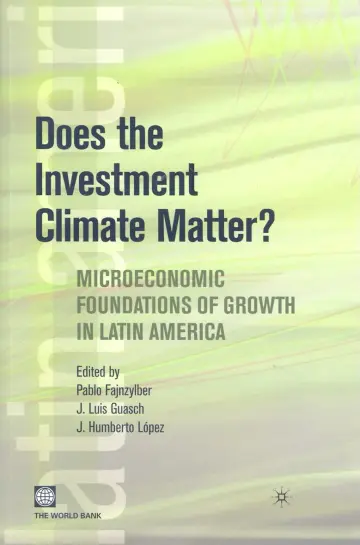 Cover of Does the Investment Climate Matter?