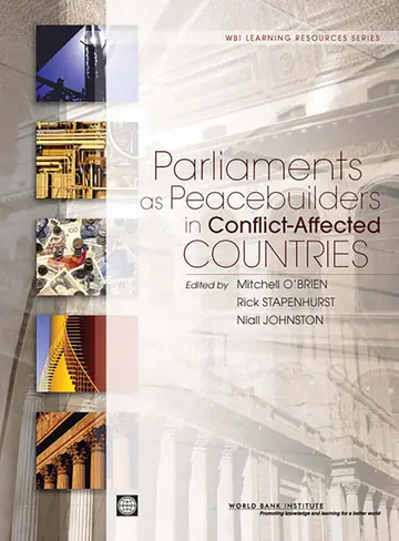 Cover of Parliaments as Peacebuilders in Conflict-Affected Countries