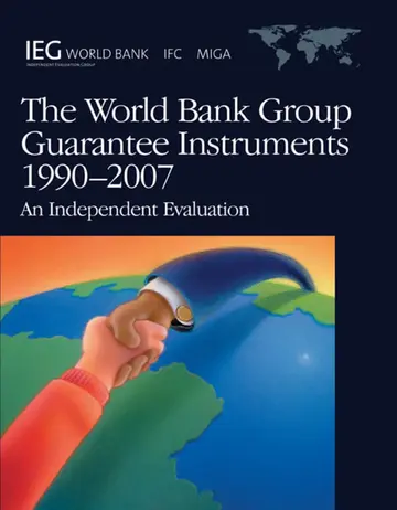 Cover of World Bank Group Guarantee Instruments-1990-2007