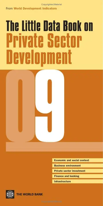 Cover of The Little Data Book on Private Sector Development 2009