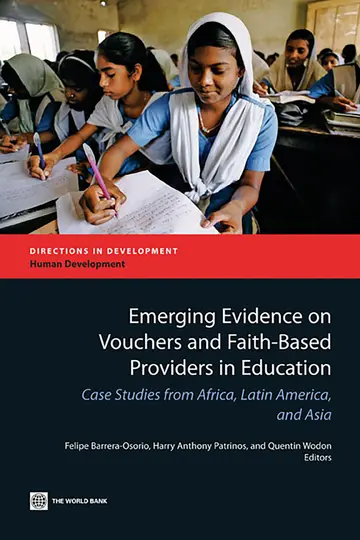 Cover of Emerging Evidence on Vouchers and Faith-Based Providers in Education