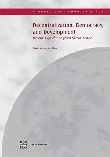 Cover of Decentralization, Democracy, and Development