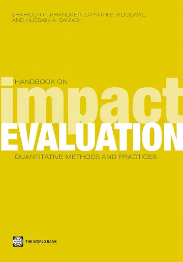 Cover of Handbook on Impact Evaluation