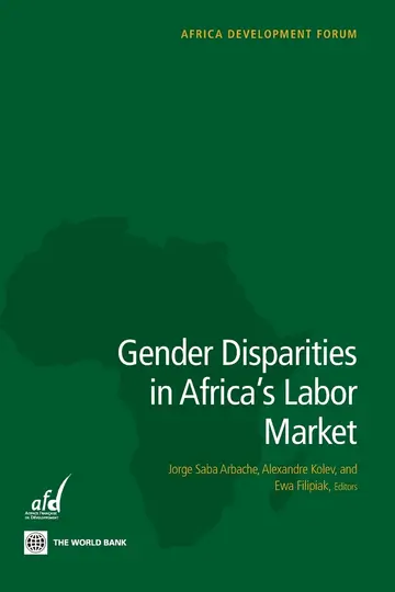 Cover of Gender Disparities in Africa's Labor Market