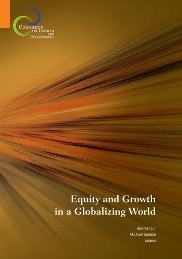 Cover of Equity and Growth in a Globalizing World