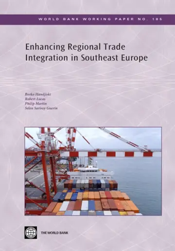 Cover of Enhancing Regional Trade Integration in Southeast Europe