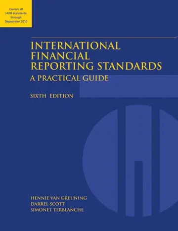 Cover of International Financial Reporting Standards