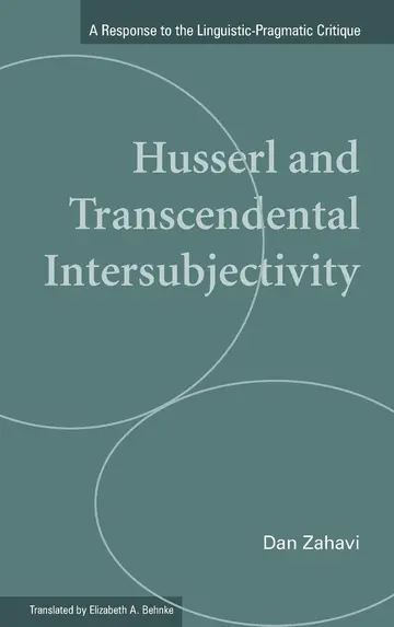 Cover of Husserl and Transcendental Intersubjectivity