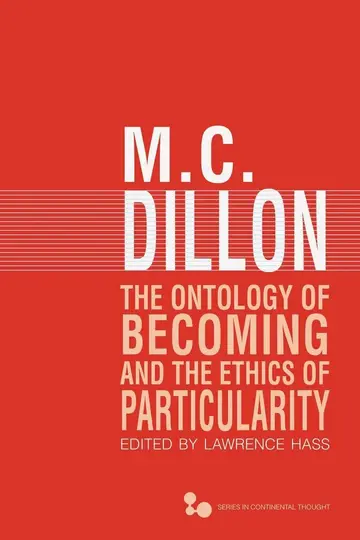 Cover of The Ontology of Becoming and the Ethics of Particularity