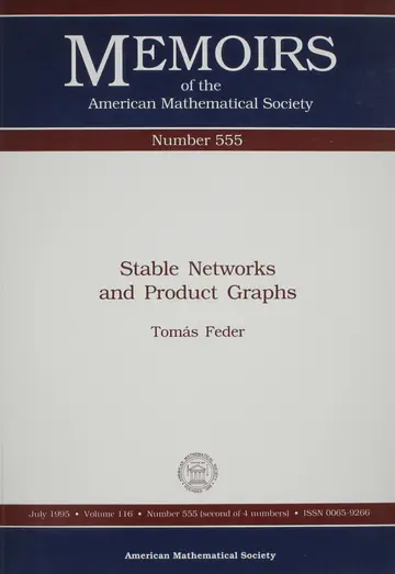 Cover of Stable Networks and Product Graphs