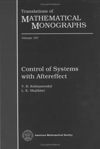 Cover of Control of Systems with Aftereffect