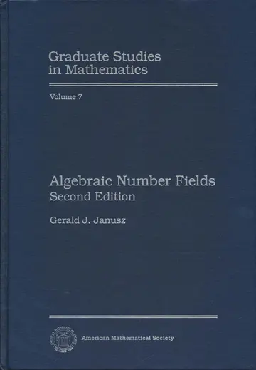 Cover of Algebraic Number Fields