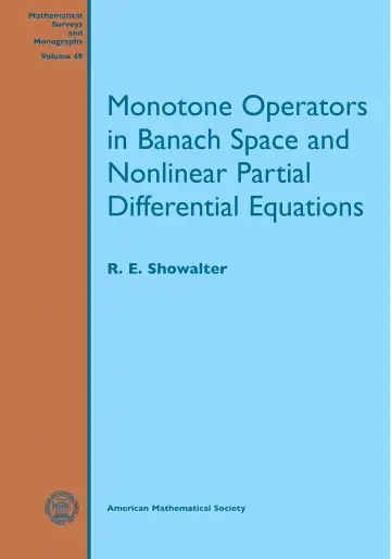 Cover of Monotone Operators in Banach Space and Nonlinear Partial Differential Equations