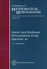 Cover of Linear and Nonlinear Perturbations of the Operator Div