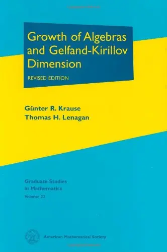 Cover of Growth of Algebras and Gelfand-Kirillov Dimension