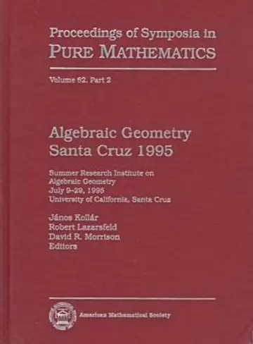 Cover of Algebraic Geometry Santa Cruz 1995