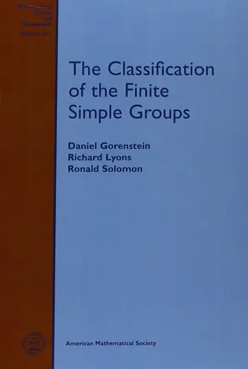 Cover of The Classification of the Finite Simple Groups