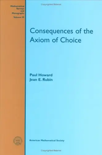 Cover of Consequences of the Axiom of Choice