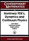 Cover of Nonlinear Pde'S, Dynamics and Continuum Physics