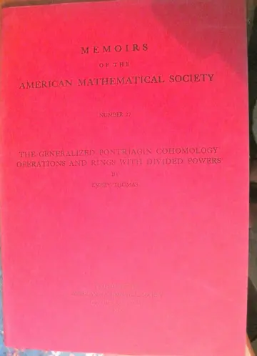 Cover of The Generalized Pontrjagin Cohomology Operations and Rings with Divided Powers