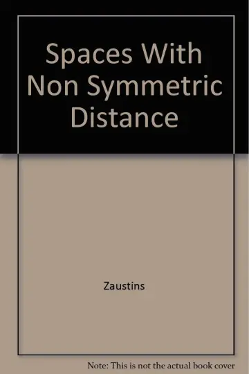 Cover of Spaces with Non Symmetric Distance