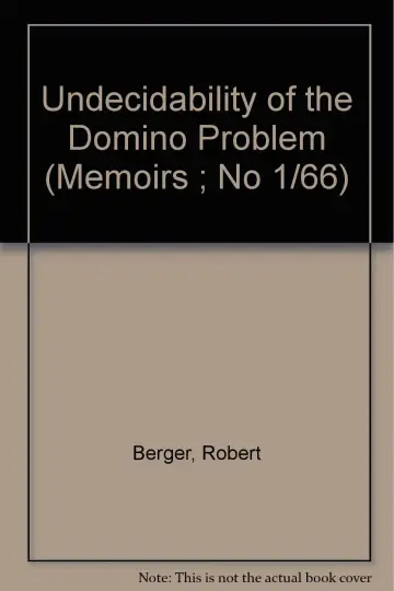 Cover of Undecidability of the Domino Problem
