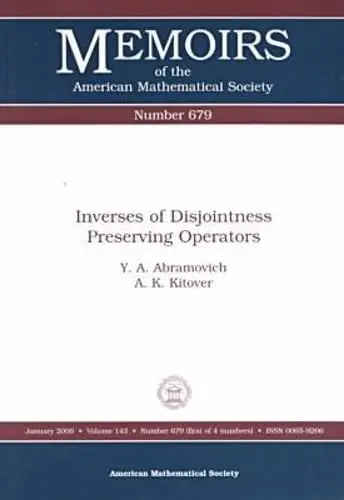 Cover of Inverses of Disjointness Preserving Operators