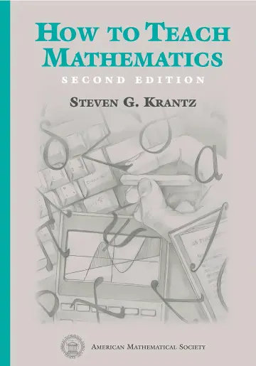 Cover of How to Teach Mathematics