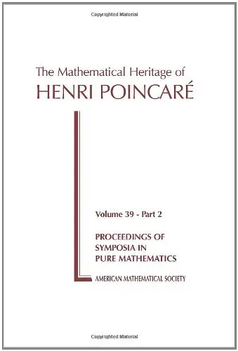 Cover of The Mathematical Heritage of Henri Poincare, Part 2