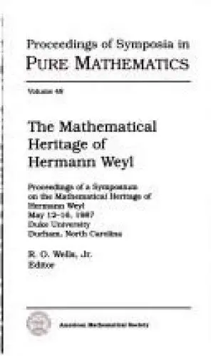 Cover of Mathematical Heritage of Hermann Weyl