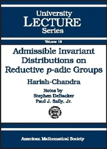 Cover of Admissible Invariant Distributions on Reductive P-Adic Groups
