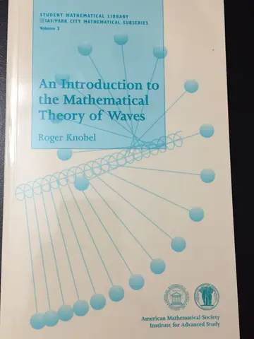 Cover of An Introduction to the Mathematical Theory of Waves