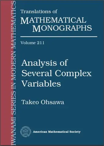 Cover of Analysis of Several Complex Variables