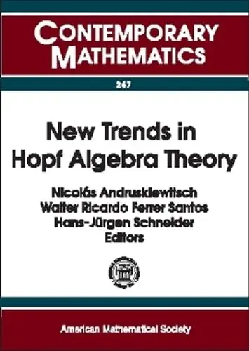 Cover of New Trends in Hopf Algebra Theory