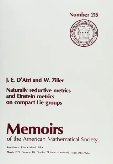 Cover of Naturally Reductive Metrics and Einstein Metrics on Compact Lie Groups