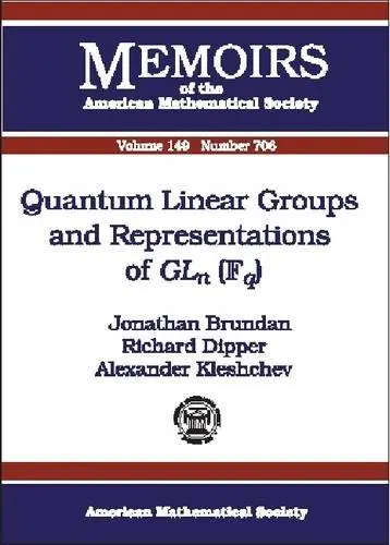 Cover of Quantum Linear Groups and Representations of Gln (Fq)