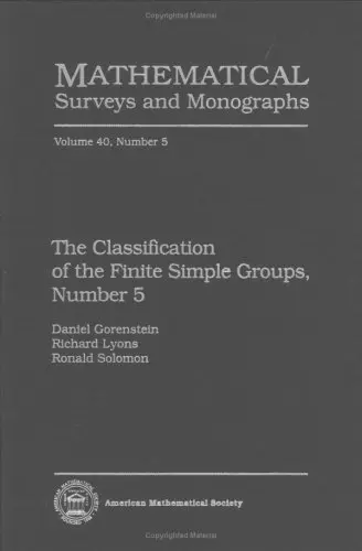 Cover of The Classification of the Finite Simple Groups, Number 5