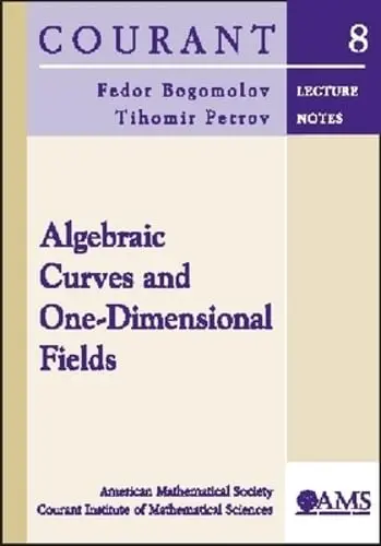 Cover of Algebraic Curves and One-Dimensional Fields
