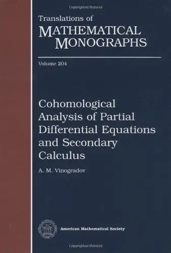 Cover of Cohomological Analysis of Partial Differential Equations and Secondary Calculus