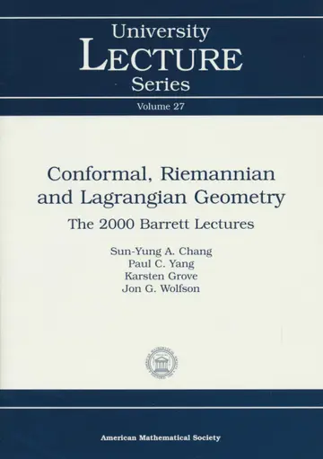 Cover of Conformal, Riemannian and Lagrangian Geometry